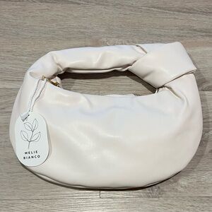 NWT Melie Bianca - Alexandra Top Handle Bag in Cream